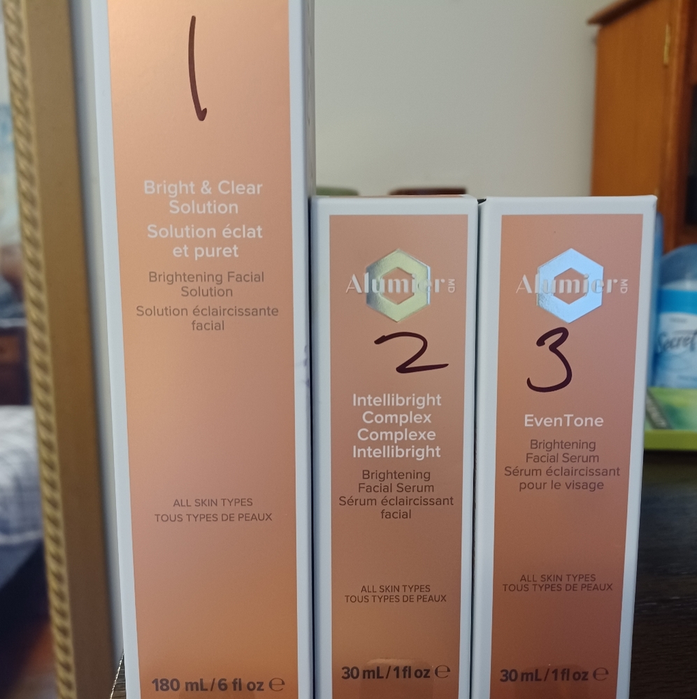 3 steps hyperpigmentation cream